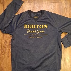 Burton sweater men's LARGE